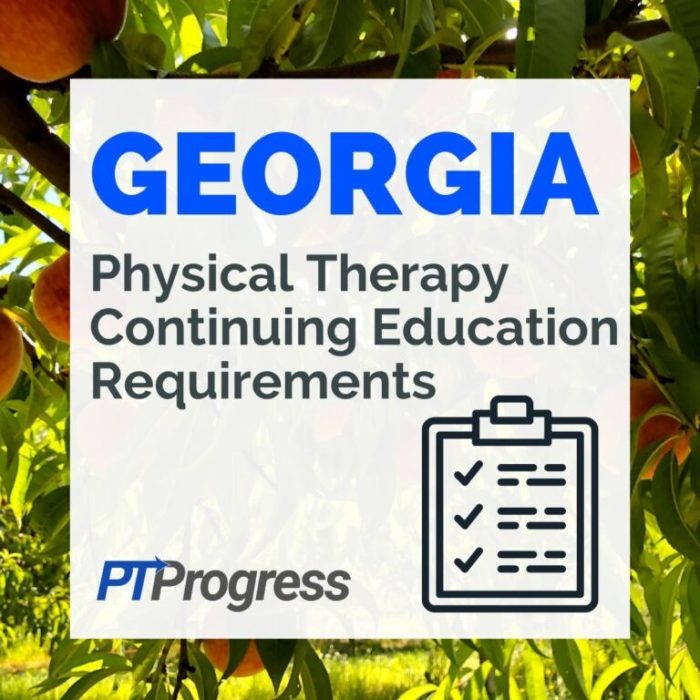 Georgia physical therapy jurisprudence exam