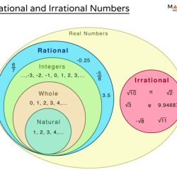 Numbers irrational rational math number difference between vs examples