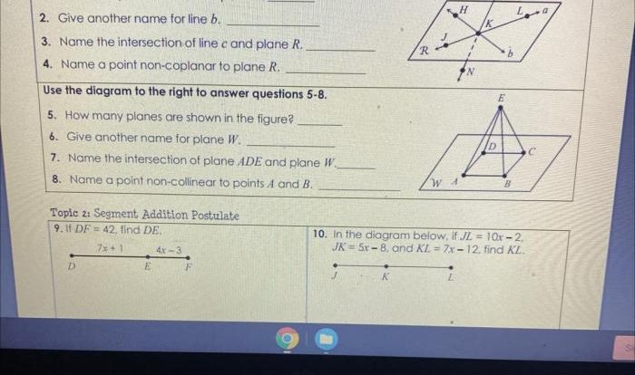 Geometry chapter 12 test answer key