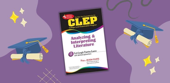 Analyzing and interpreting literature clep practice questions