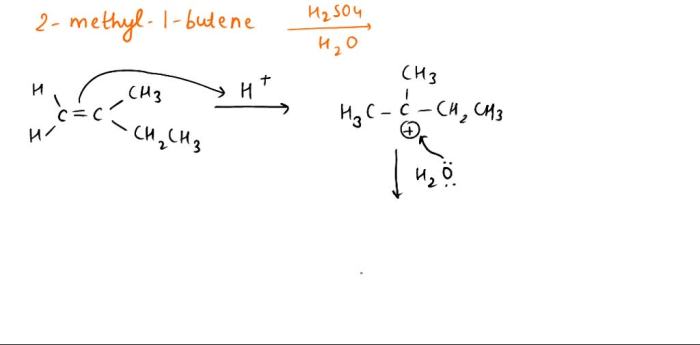 Butene methyl ethyl propene produce name synthesis lab report compound