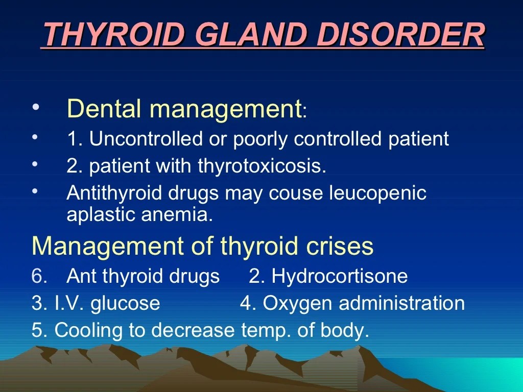 Compromised medically dental management patient